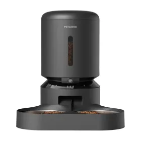 Petlibro Granary camera food dispenser with double bowl, 5L (black)